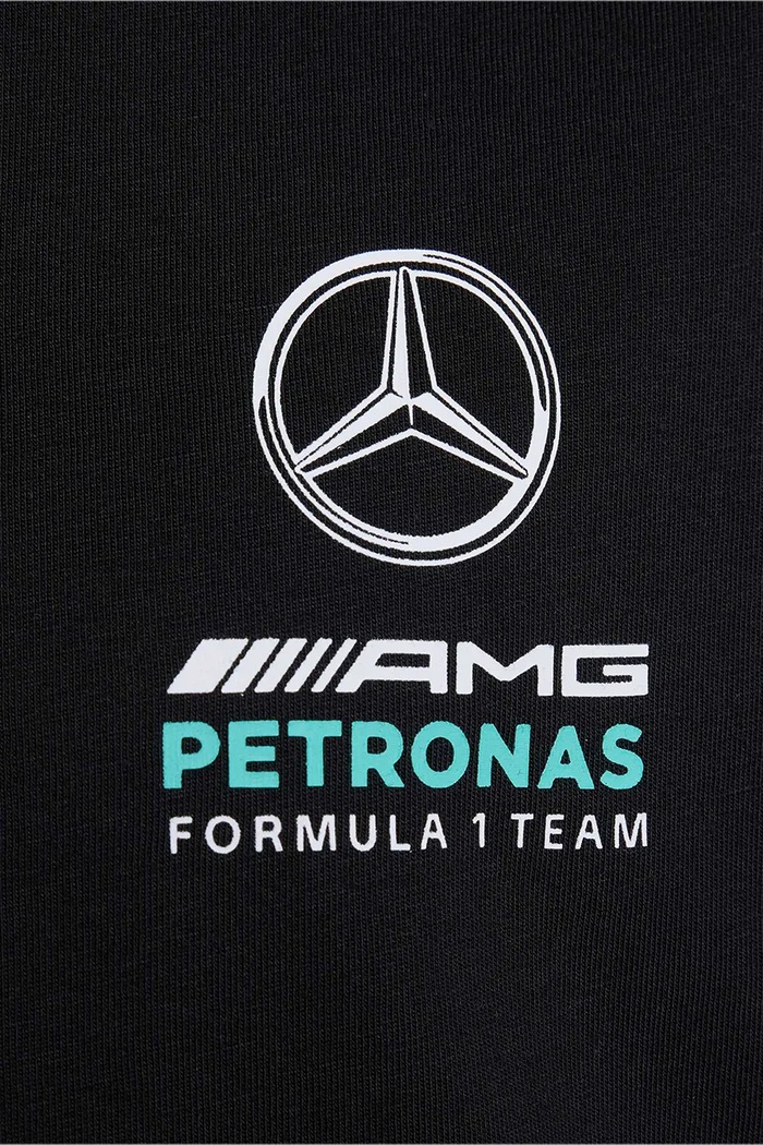 adidas Performance t-shirt bawełniany dziecięcy MERCEDES KE5914 czarny