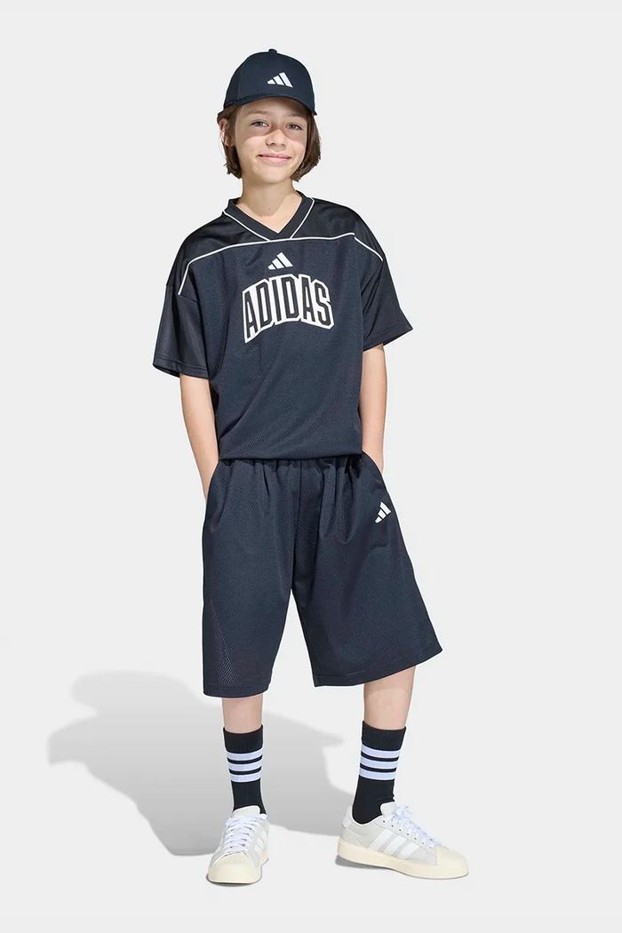 Παιδικό μπλουζάκι adidas μαύρο KB6968