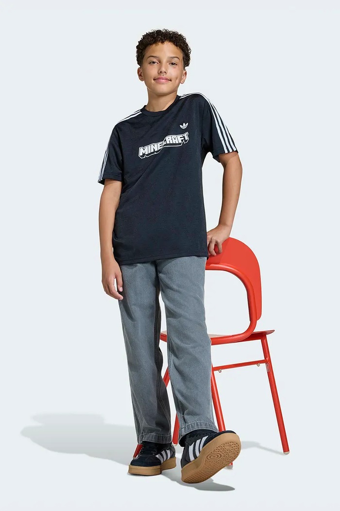 adidas Originals t-shirt dziecięcy MINECRAFT KD5406 czarny