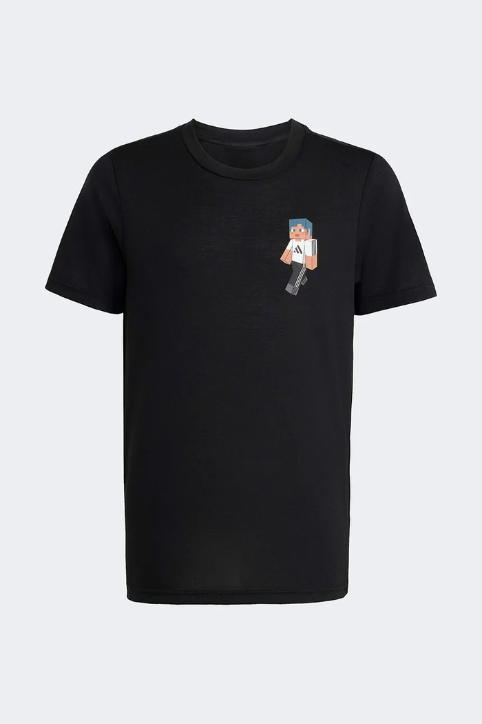 adidas tricou copii MINECRAFT KD0980 negru SS26