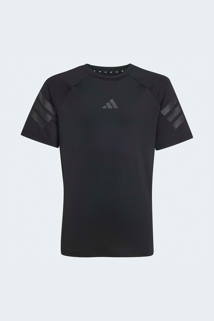 adidas T-shirt παιδικό βαμβακερό KC1985 μαύρο SS26