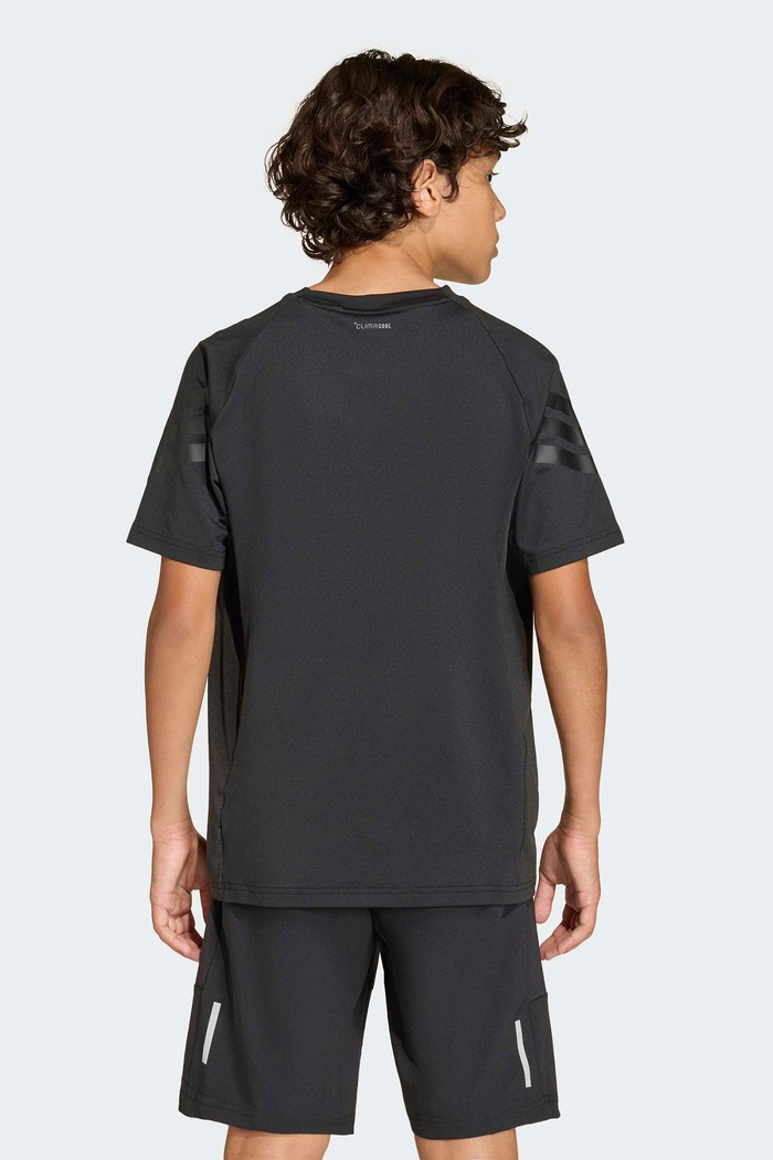 T-shirt παιδικό βαμβακερό adidas μαύρο KC1985