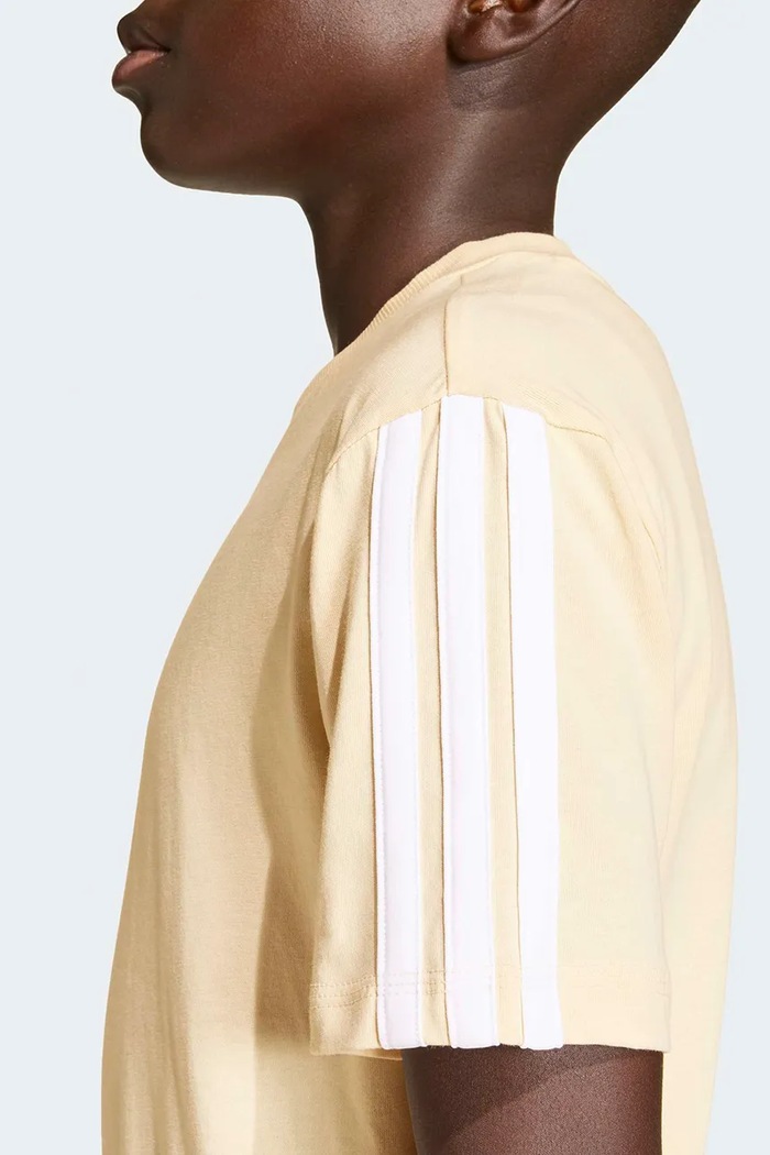 adidas tricou de bumbac pentru copii galben KD8552