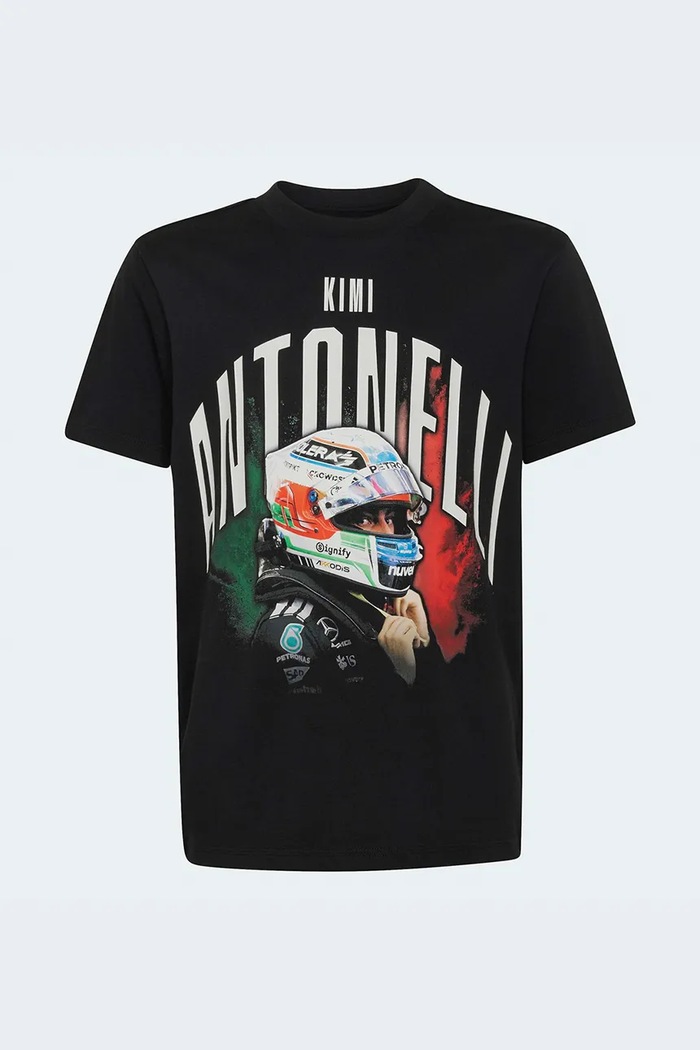 adidas Performance t-shirt gyerek pamut Mercedes fekete KE7752