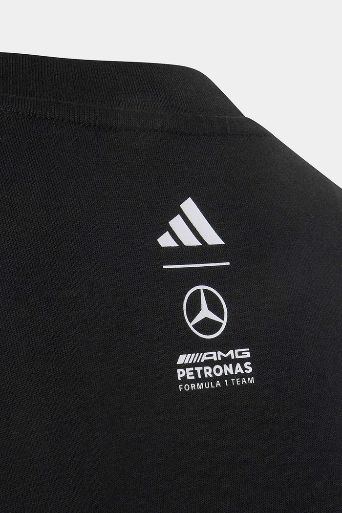 Fiú adidas Performance t-shirt gyerek pamut Mercedes KE7752 fekete