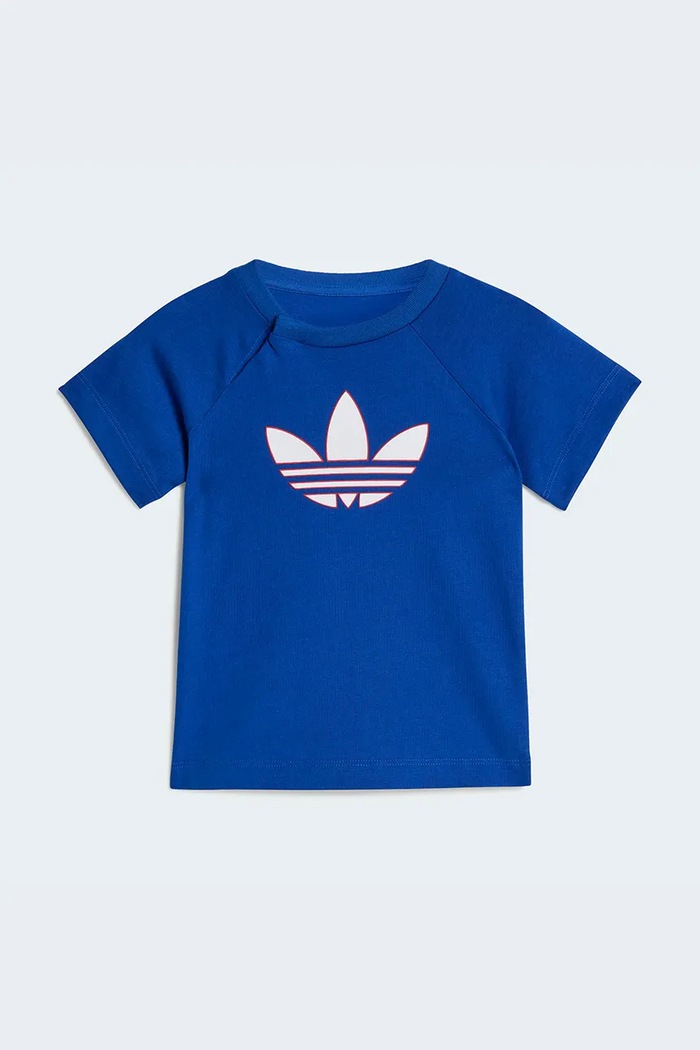 adidas Originals póló bébi pamuttal sötétkék KD1059