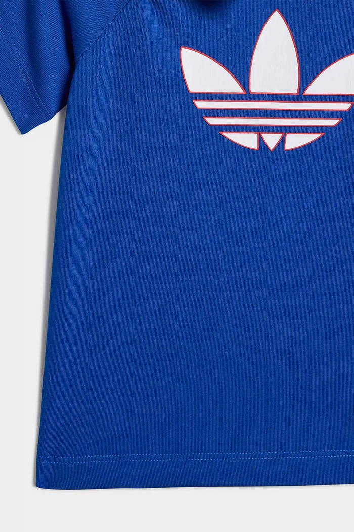 adidas Originals póló bébi pamuttal sötétkék KD1059