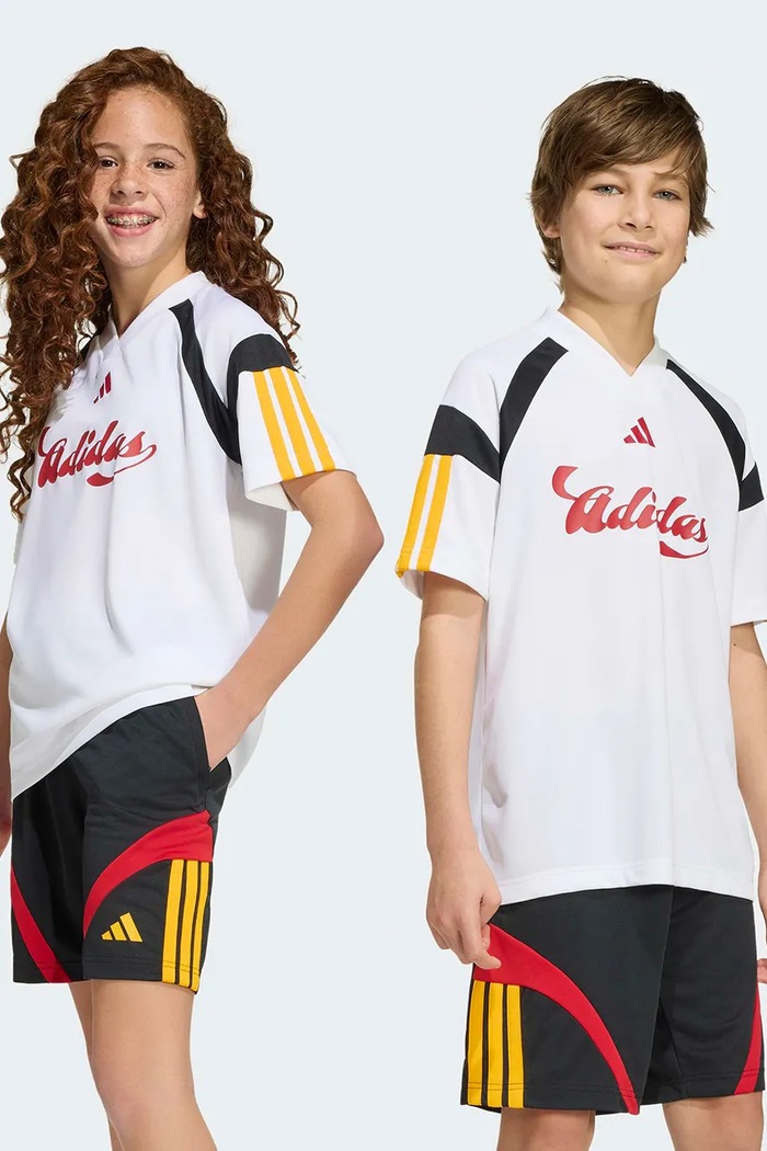 adidas tričko detské biela KH3799