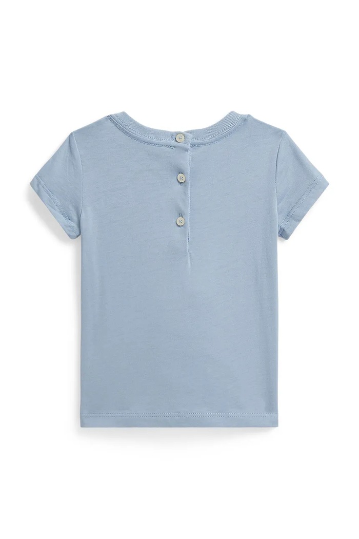 Polo Ralph Lauren detské basic bavlnené tričko 310A11759001 modrá SS26