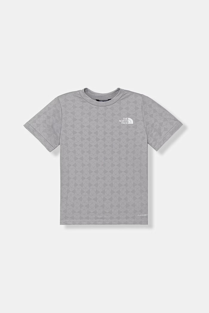 The North Face t-shirt παιδικό TEEN PENTADOME EMBOSSED 24/7 SS TEE γκρί NF0A8FYZA911
