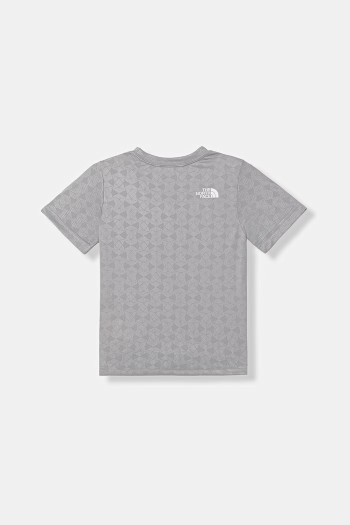 The North Face t-shirt παιδικό TEEN PENTADOME EMBOSSED 24/7 SS TEE NF0A8FYZA911 γκρί SS26