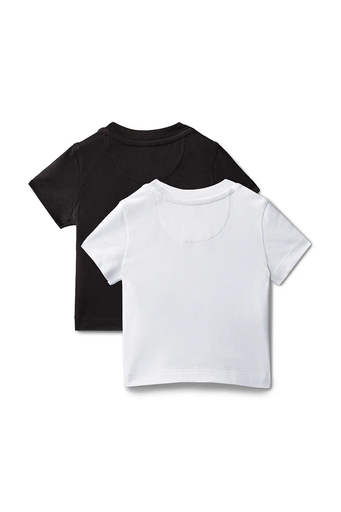 Calvin Klein Jeans tričko dojčenské s bavlnou 2-pak LVCKSJI16B.PPY2 biela SS26