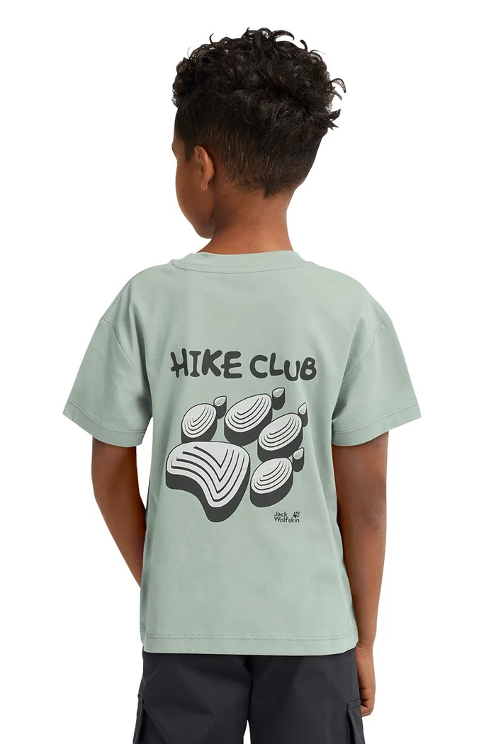 Jack Wolfskin t-shirt dziecięcy bawełniany PRINT T K A65938.164