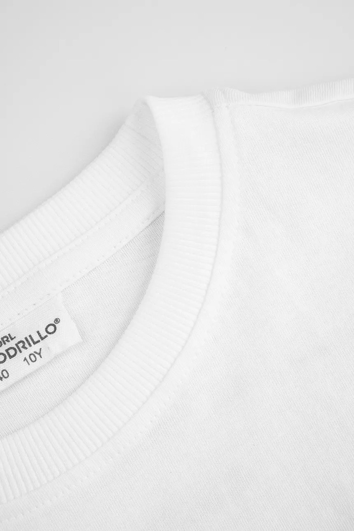 Chłopiec Coccodrillo t-shirt bawełniany dziecięcy WC6143221VBA biały