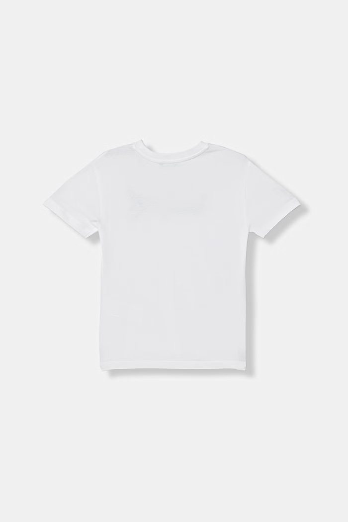 United Colors of Benetton T-shirt dziecięcy bawełniany 3I1XC10S4.G.Stagionale biały SS26