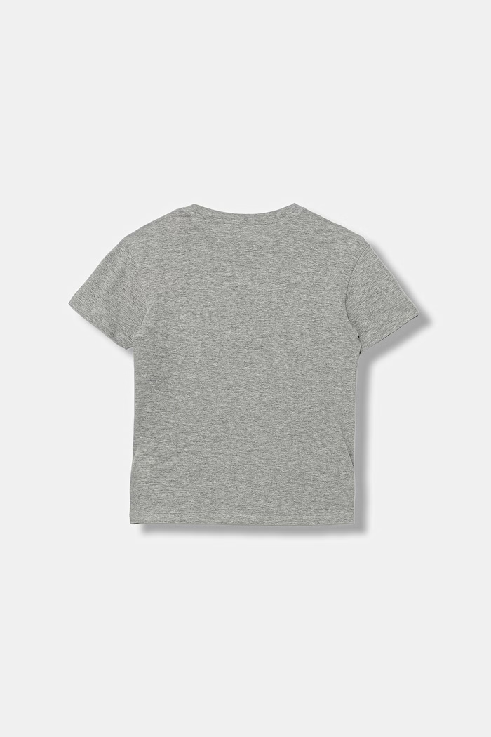 United Colors of Benetton t-shirt παιδικό βαμβακερό 3I1XC10S4.G.Stagionale γκρί SS26
