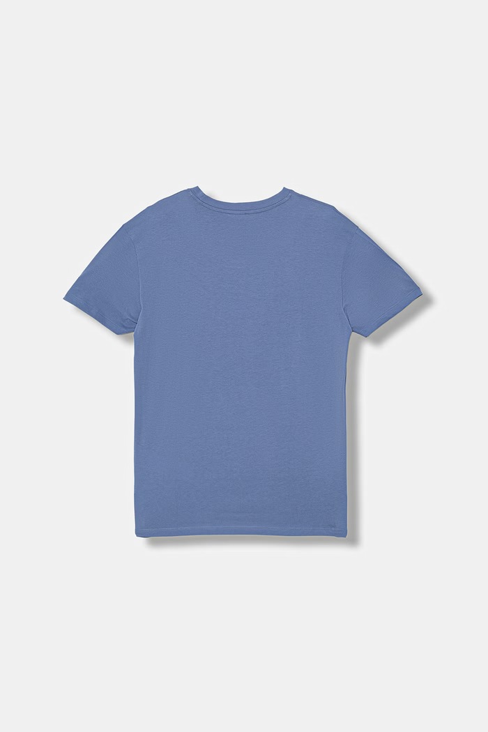 United Colors of Benetton T-shirt dziecięcy bawełniany 3I1XC10S4.G.Stagionale niebieski SS26