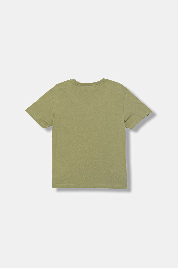 United Colors of Benetton tricou pentru copii din bumbac 3I1XC10S4.G.Stagionale verde SS26