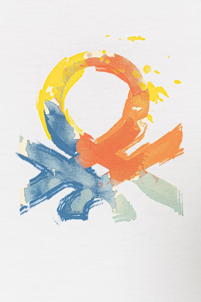 Chlapec United Colors of Benetton detské tričko s bavlnou 3I1XG10LK.P.Stagionale biela