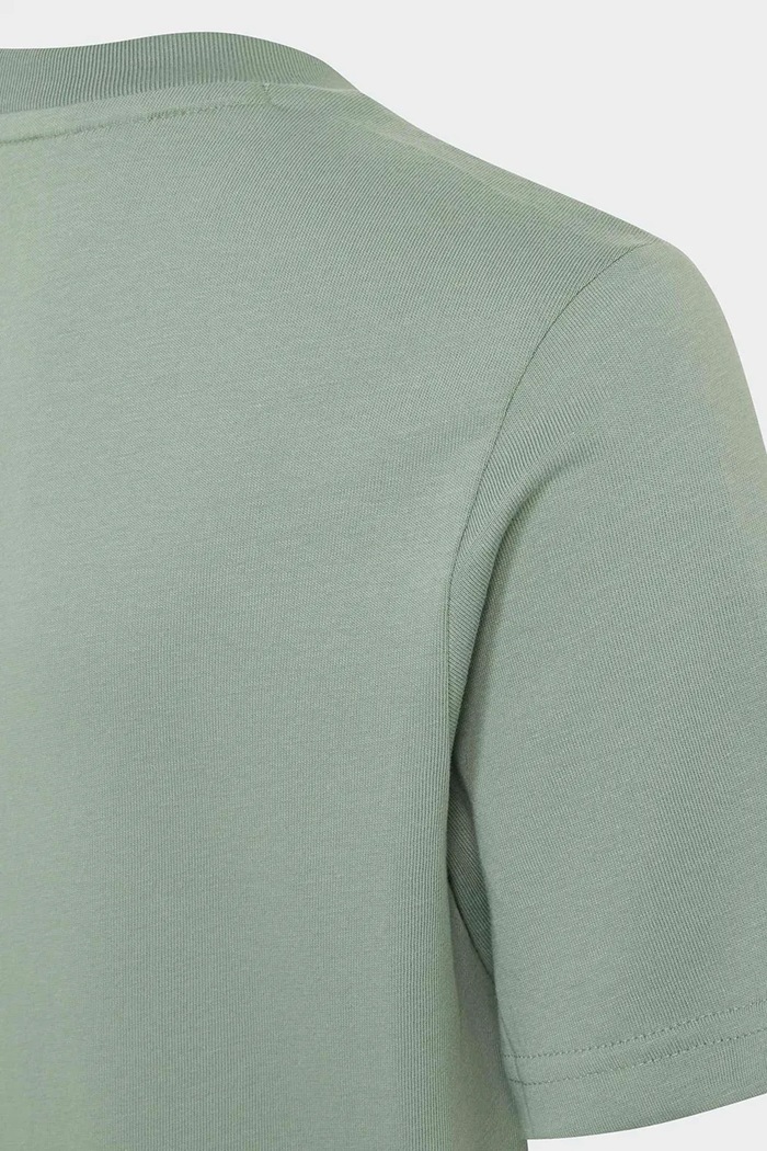 adidas Originals T-shirt dziecięcy bawełniany LD2121 zielony SS26