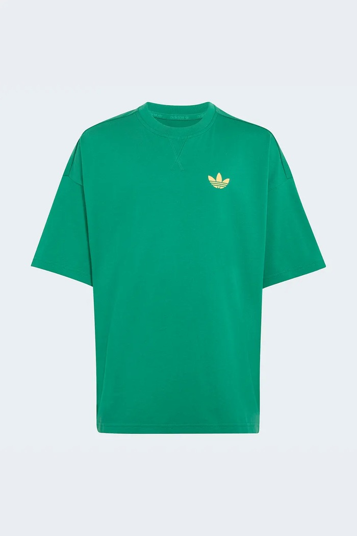 adidas Originals tričko dětské bavlněné LE8605 zelená SS26