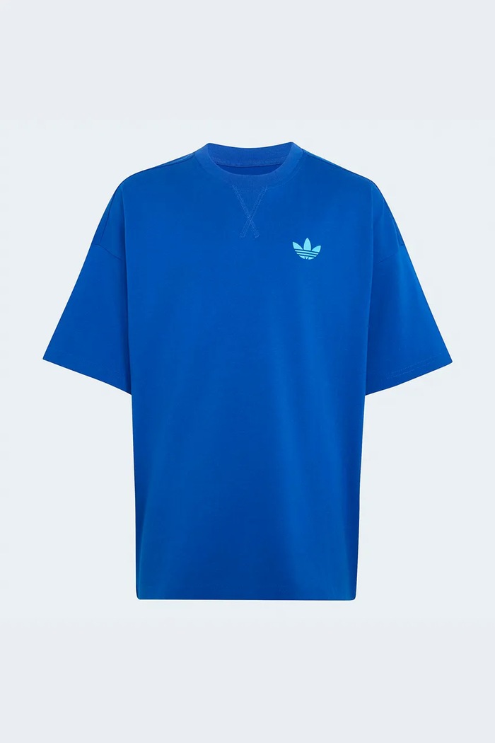 adidas Originals tričko dětské bavlněné LE8606 modrá SS26