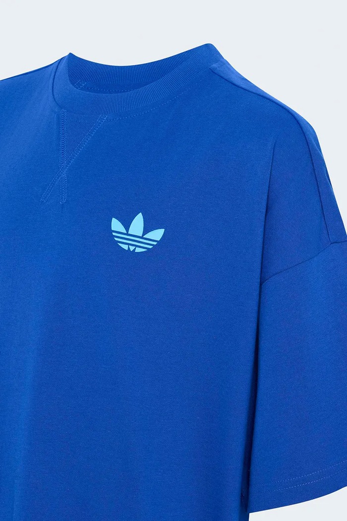 adidas Originals tričko dětské bavlněné modrá LE8606