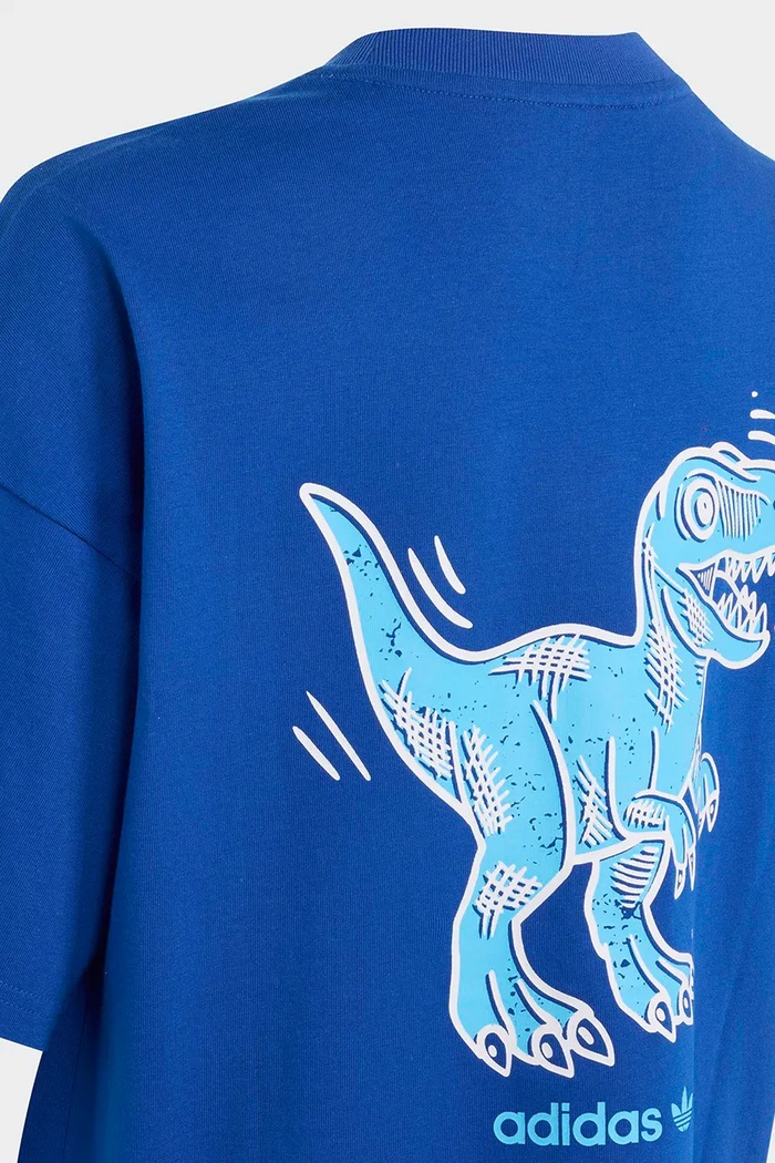 adidas Originals tričko dětské bavlněné LE8606 modrá