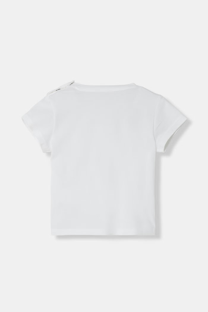 United Colors of Benetton T-shirt dziecięcy bawełniany 3I1XA1078.W.seasonal biały SS26