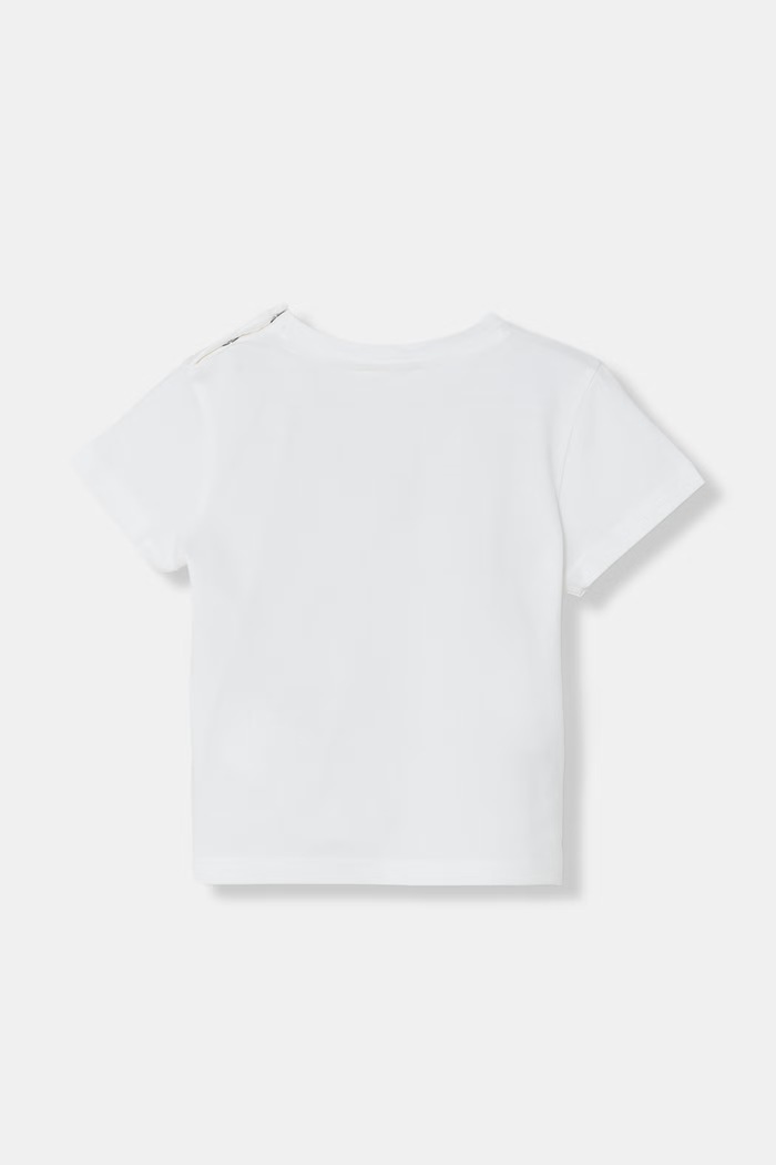 United Colors of Benetton T-shirt dziecięcy bawełniany 3I1XA1078.W.seasonal biały SS26