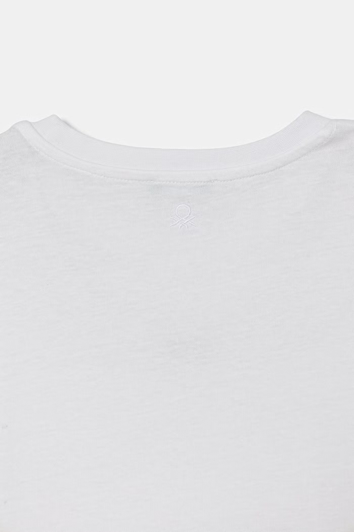 United Colors of Benetton tricou basic pentru copii din bumbac pachet de 2 3096C10S3.G.Stagionale multicolor