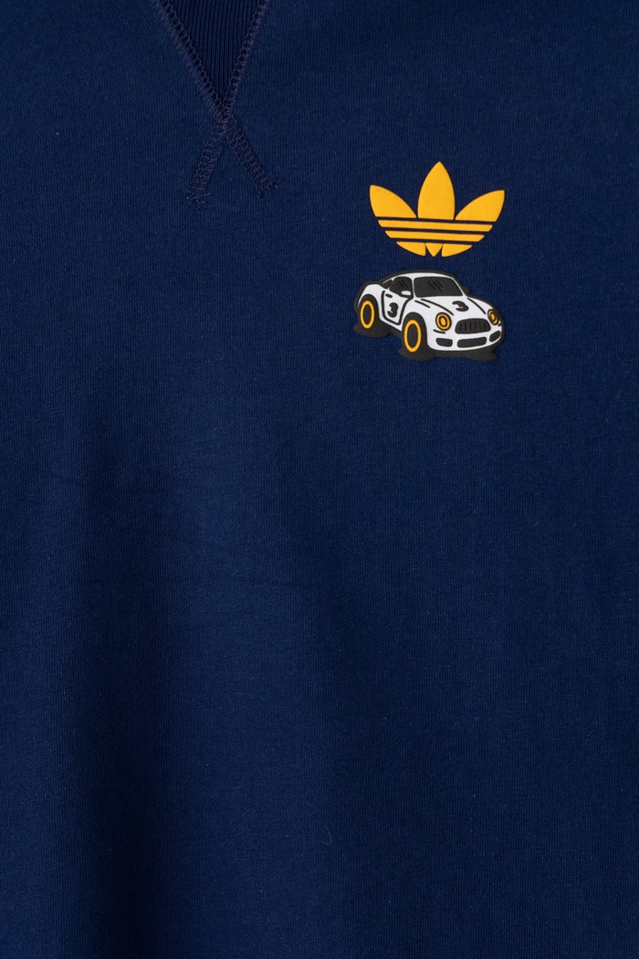 Băieți adidas Originals tricou pentru copii din bumbac TOY VEHICLE LF9065 bleumarin