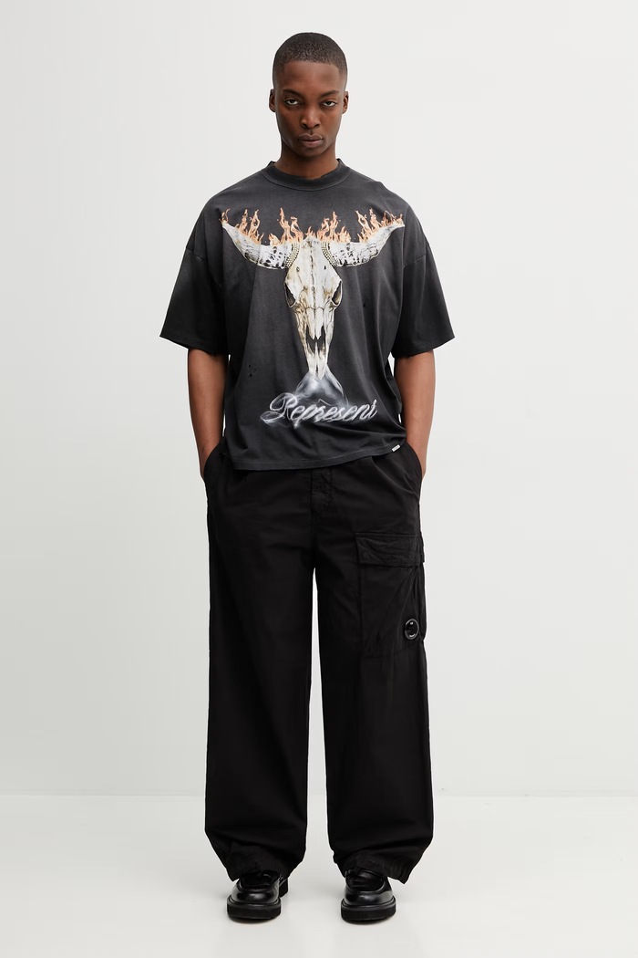Represent t-shirt BRITISH COWBOYS MLM100592.04 czarny