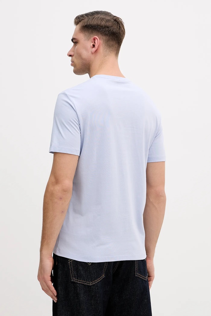 Ρούχα Βαμβακερό μπλουζάκι Calvin Klein Jeans LV14RE829G μπλε