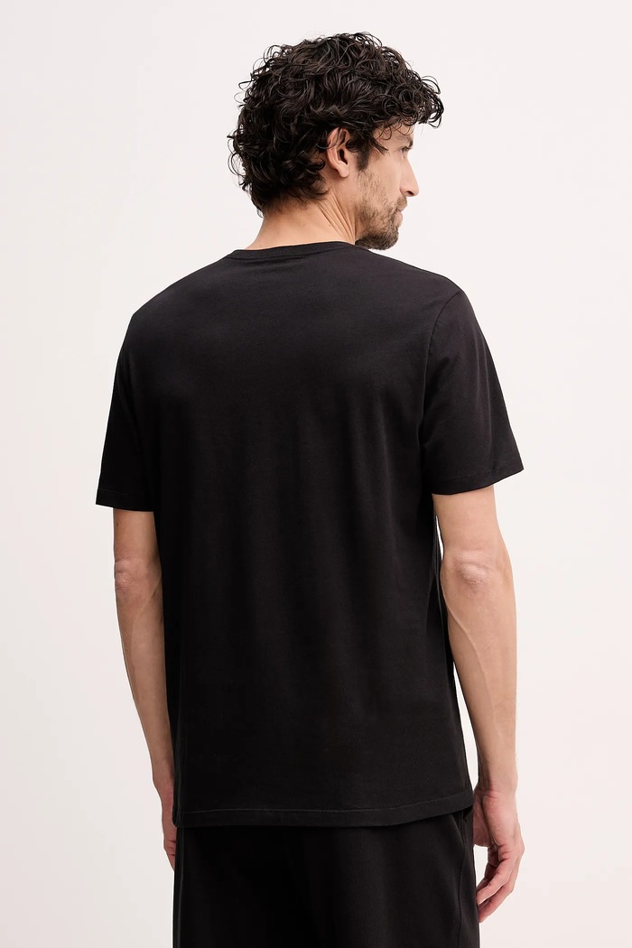 Дрехи Памучна тениска Calvin Klein Jeans LV14RE829G черен