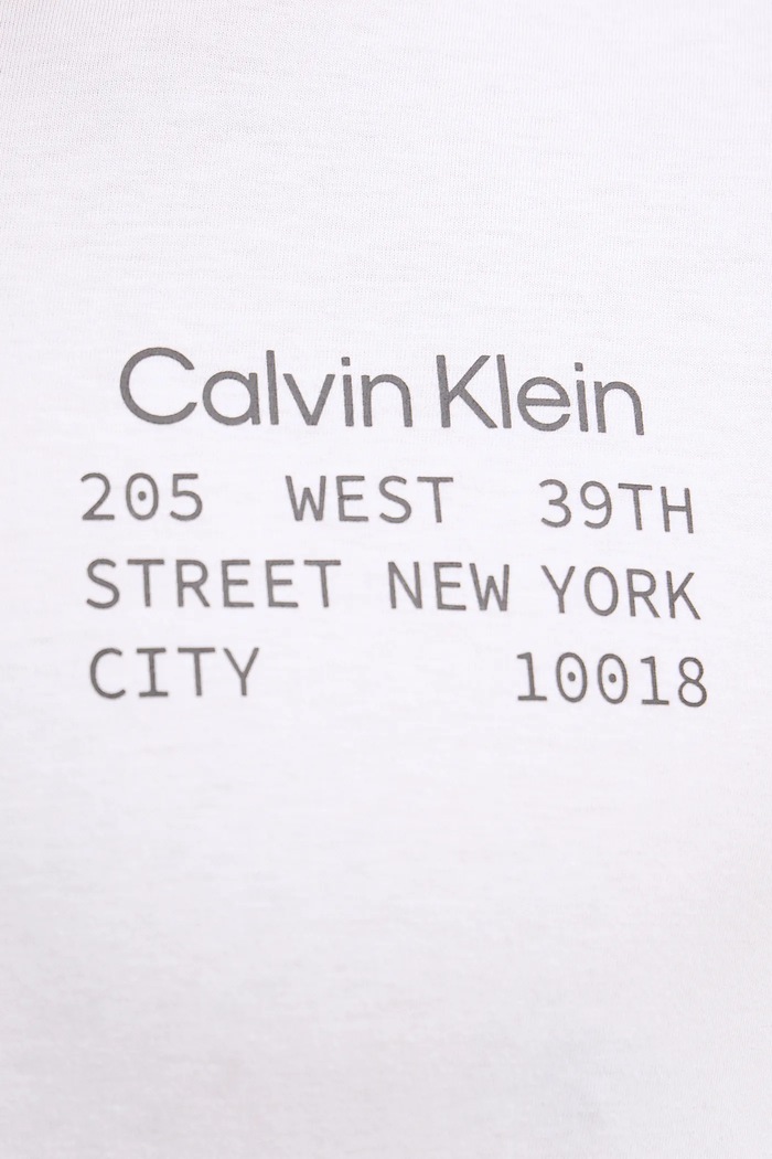 Calvin Klein Jeans tricou din bumbac LV14RE830G alb