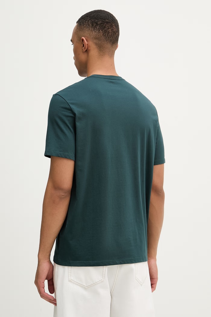 Îmbrăcăminte Calvin Klein Jeans Tricou bărbați bumbac LV04RB866G turcoaz