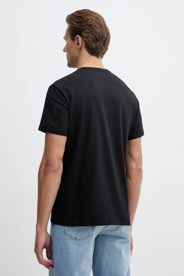 Oblečení Bavlněné tričko Calvin Klein Jeans LV14RE818G černá