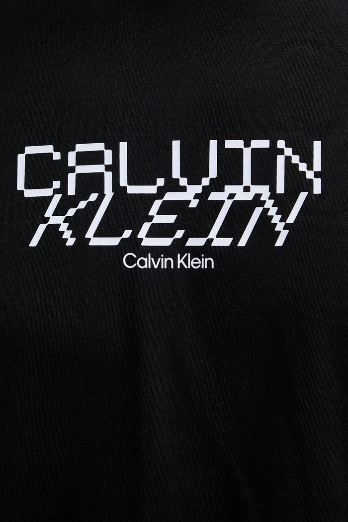 Bavlněné tričko Calvin Klein Jeans LV14RE818G černá