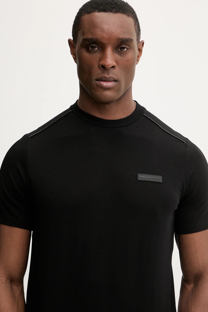 Karl Lagerfeld tricou negru 561221.755020