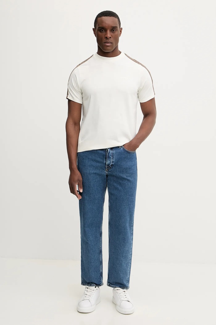 Tričko Karl Lagerfeld 561221.755036 béžová SS26