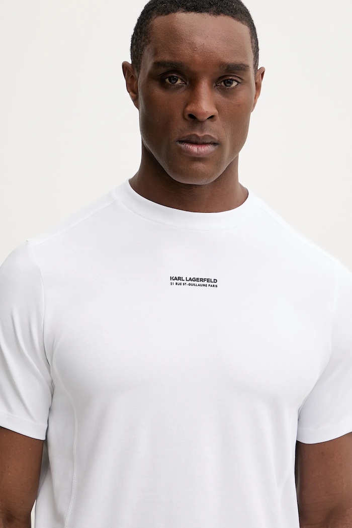 Karl Lagerfeld tricou alb 561221.755042