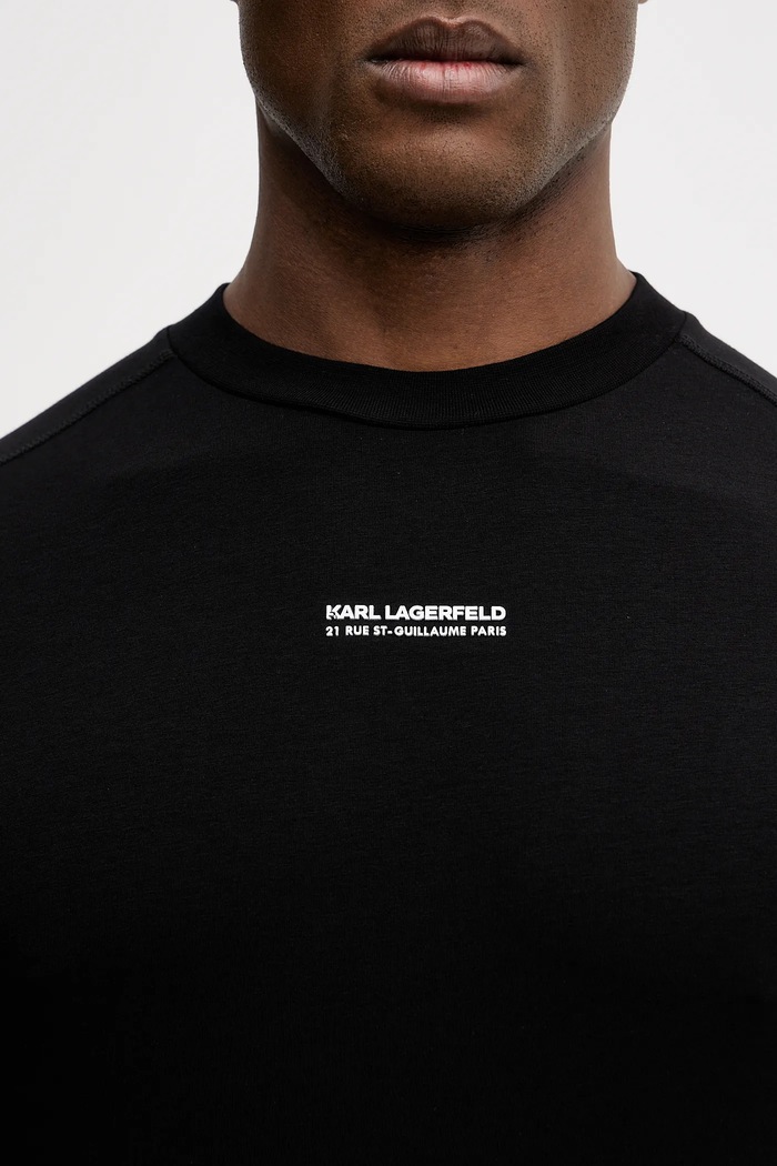 Karl Lagerfeld tricou 561221.755042 negru