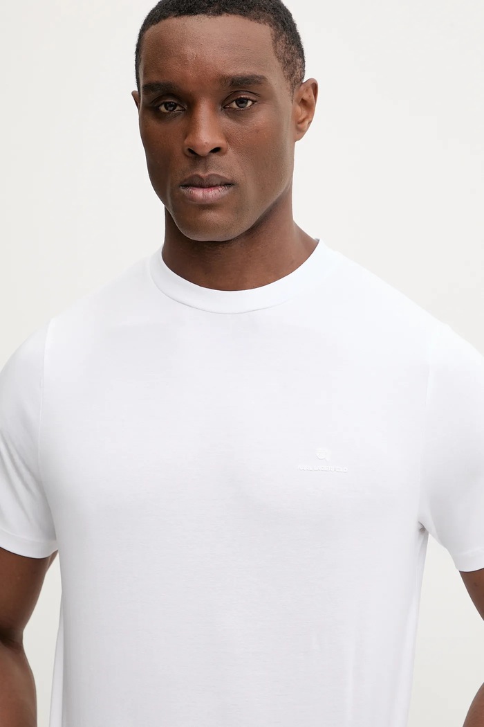 Karl Lagerfeld tricou alb 561221.755054
