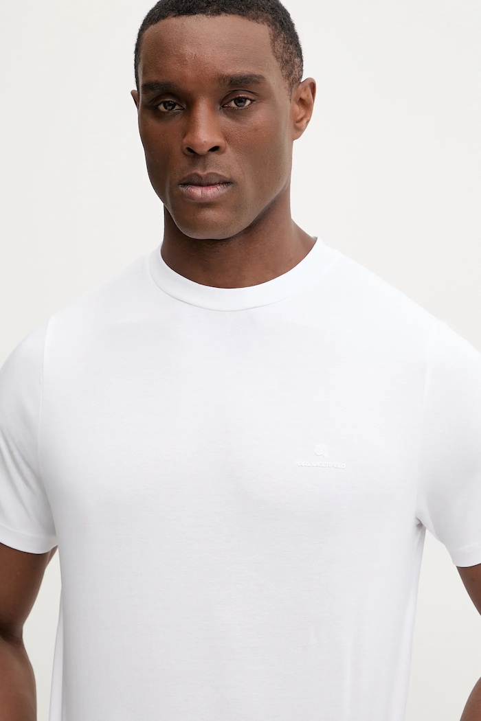 Karl Lagerfeld tricou alb 561221.755054