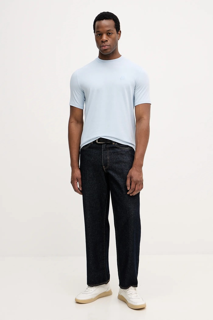 Karl Lagerfeld t-shirt 561221.755750 kék SS26