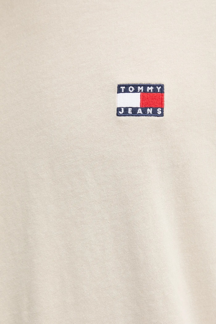 Tommy Jeans tricou bărbați DM0DM22667 bej
