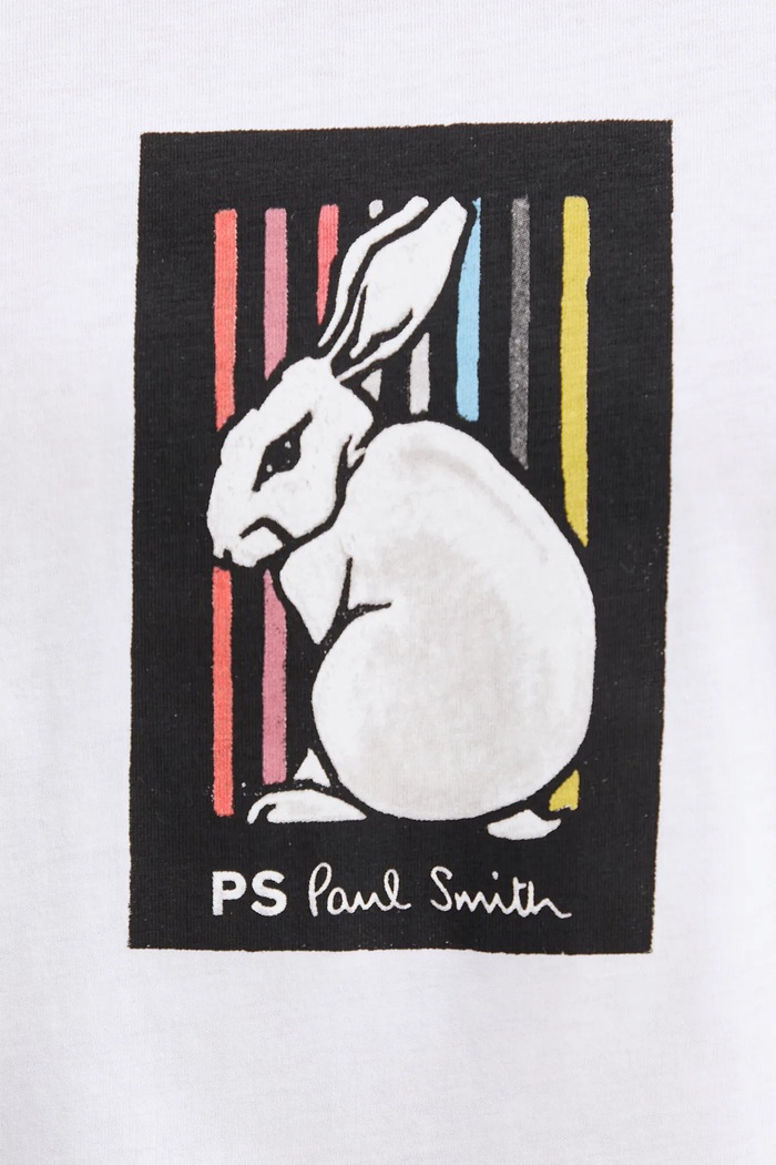 PS Paul Smith pamut póló M2R.011R.VP5620 fehér