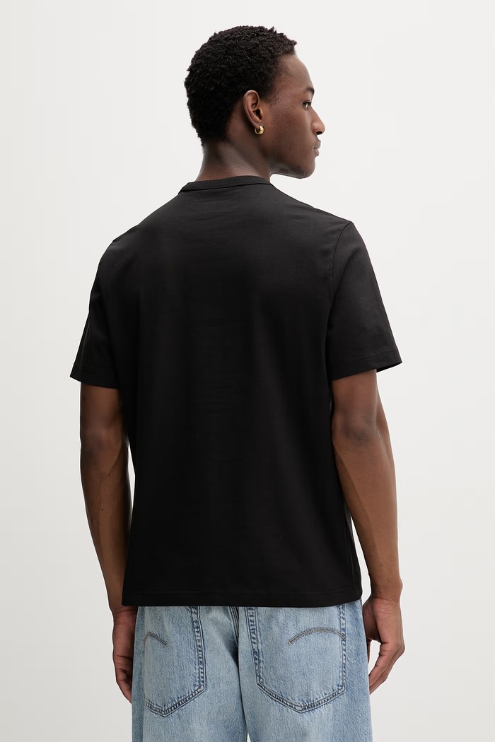 Oblečenie PS Paul Smith pánske bavlnené tričko M2R.220X.VP5792 čierna