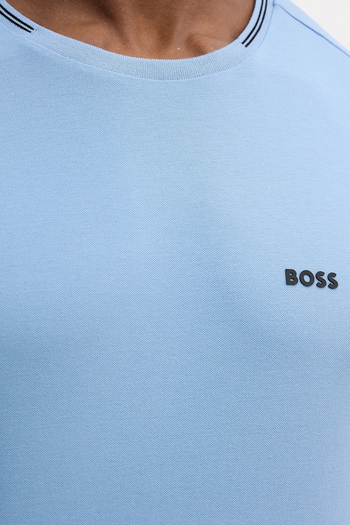 Μπλουζάκι BOSS Green Taul 50521245 μπλε